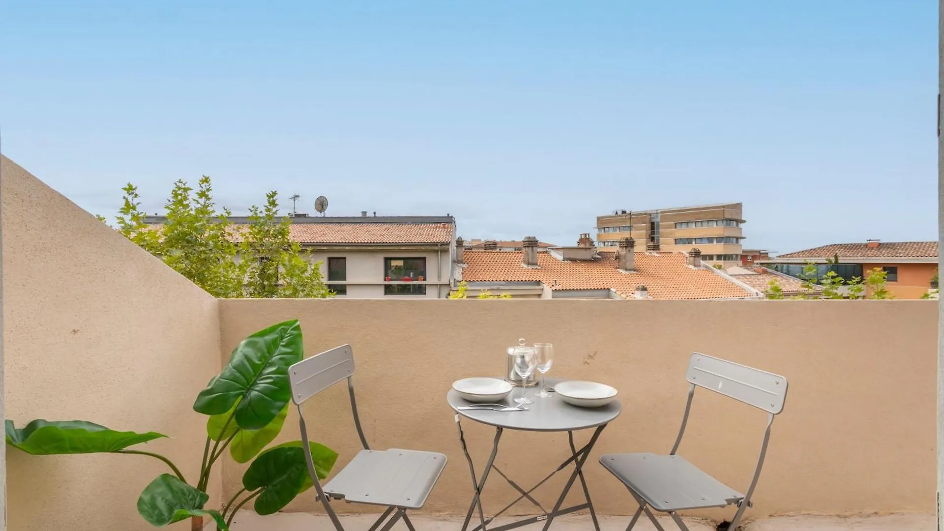 T3 Renove Avec Terrasse Et Vue Lägenhet Aix-en-Provence Frankrike
