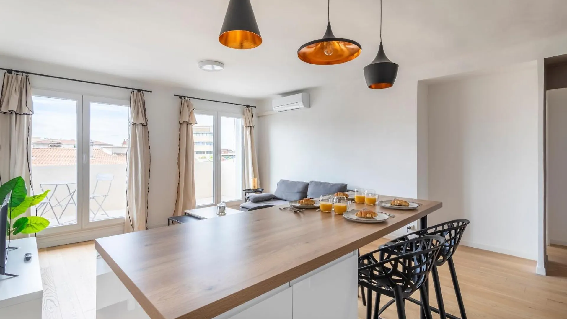 T3 Renove Avec Terrasse Et Vue Lägenhet Aix-en-Provence